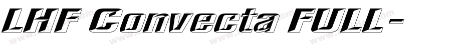 LHF Convecta FULL字体转换
